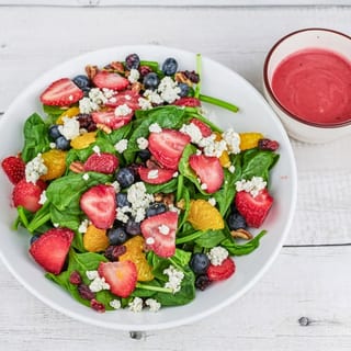 Spinach Cranberry Salad