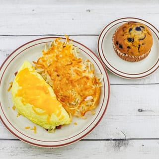 Meat & Cheese Omelette